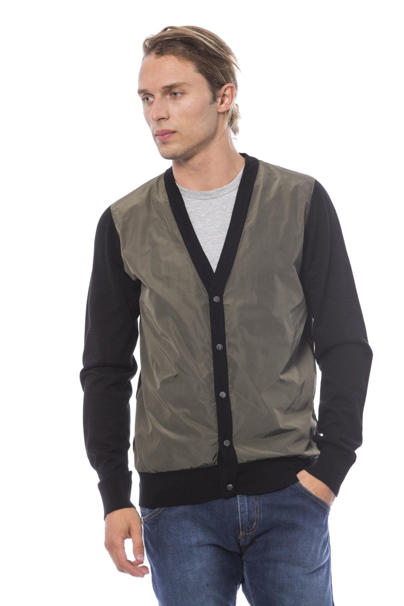Verri Multicolor Wool Cardigan - Fizigo